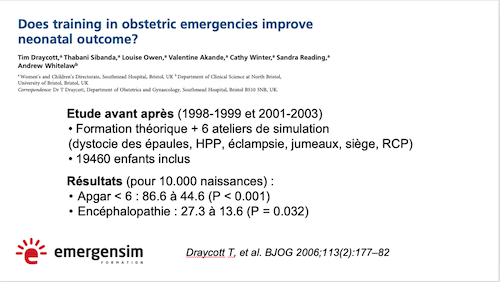 Does training in obstetric emergencies improve neonatal outcome?